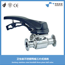 快裝型的手動(dòng)衛(wèi)生級球閥